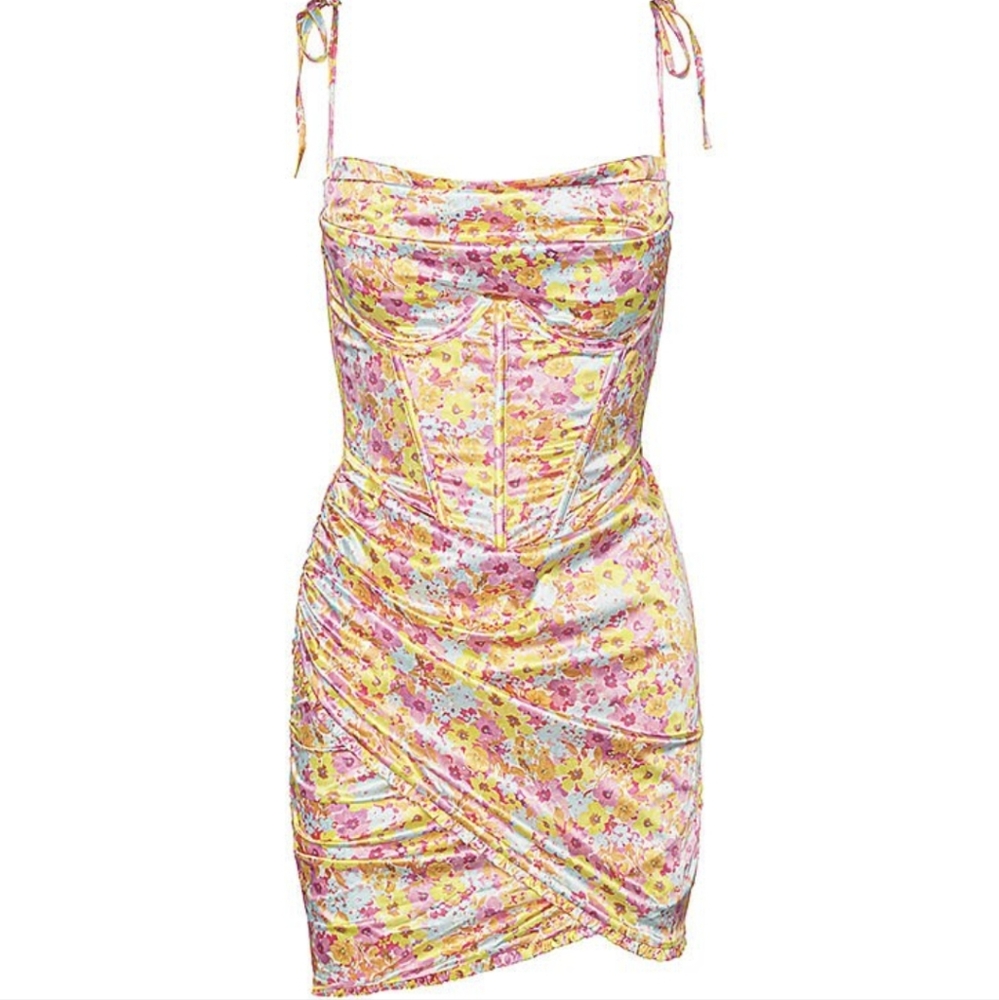 FOR LOVE & LEMONS Pastel Punch Dress - Picture 3 of 5